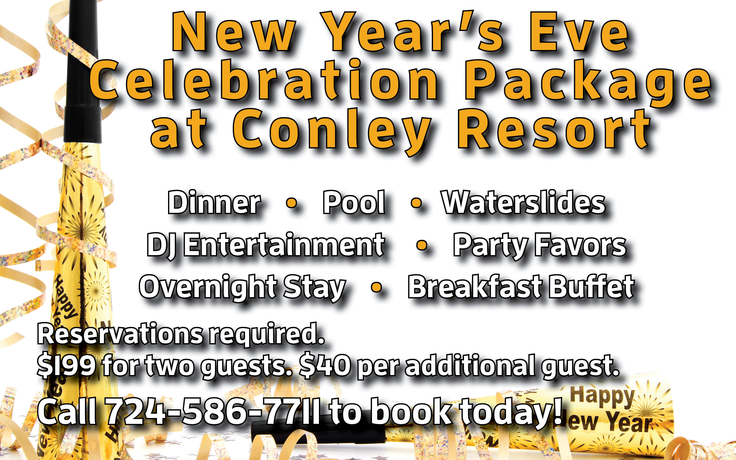 new year's eve celebration hotel packages